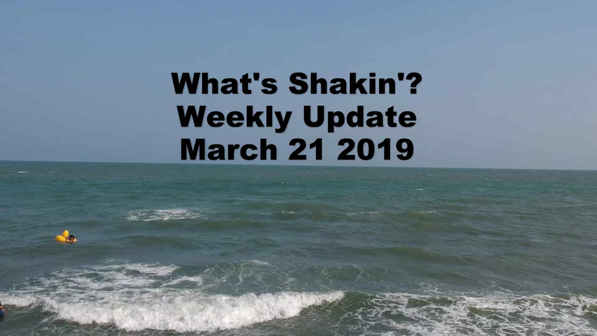 What’s Shakn’? Week March 21 2019